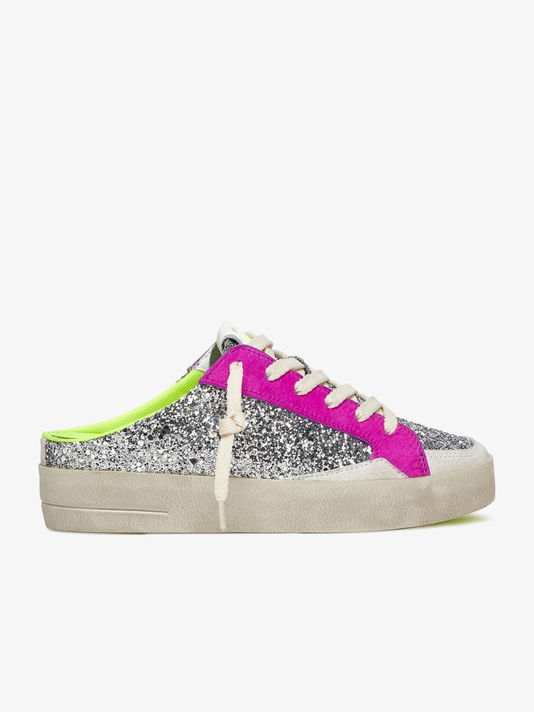 CRIME LONDON Sneakers Sk8Deluxe 27171PP6 donna in pelle multicolore