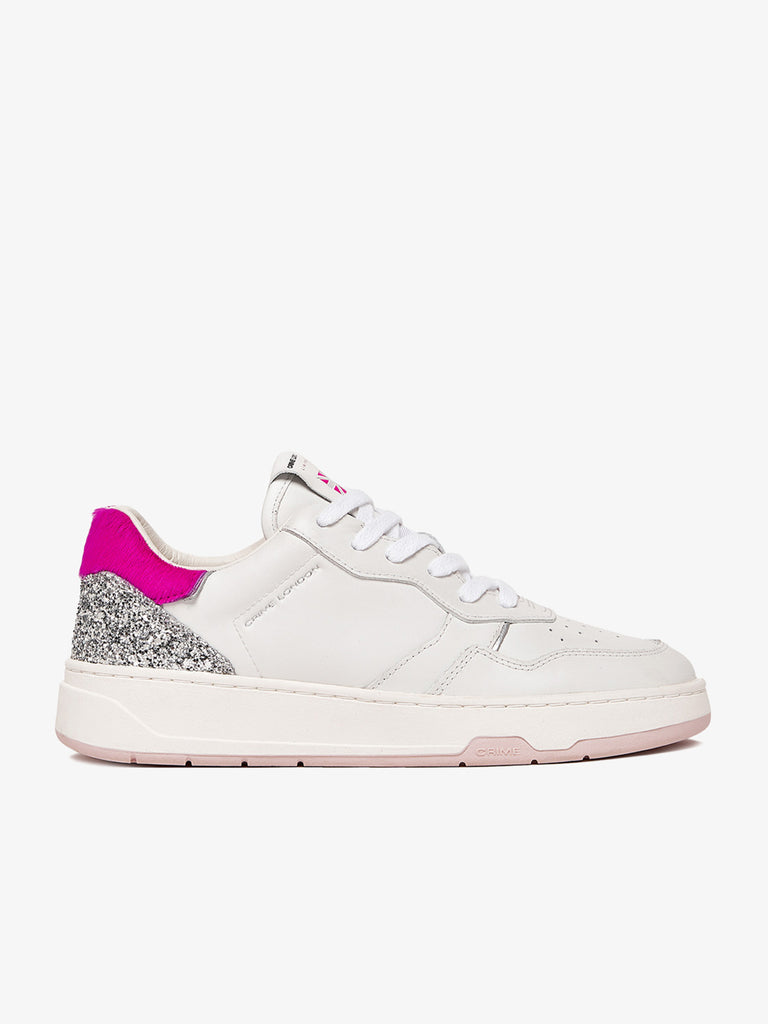 CRIME LONDON Sneakers Timeless 27201PP6 donna in pelle bianco
