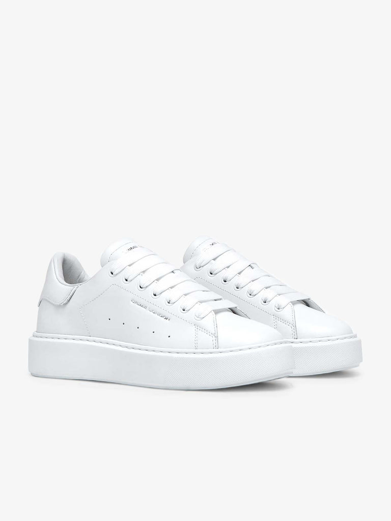 CRIME LONDON Sneakers Elevate 28707AA6 donna in pelle bianco