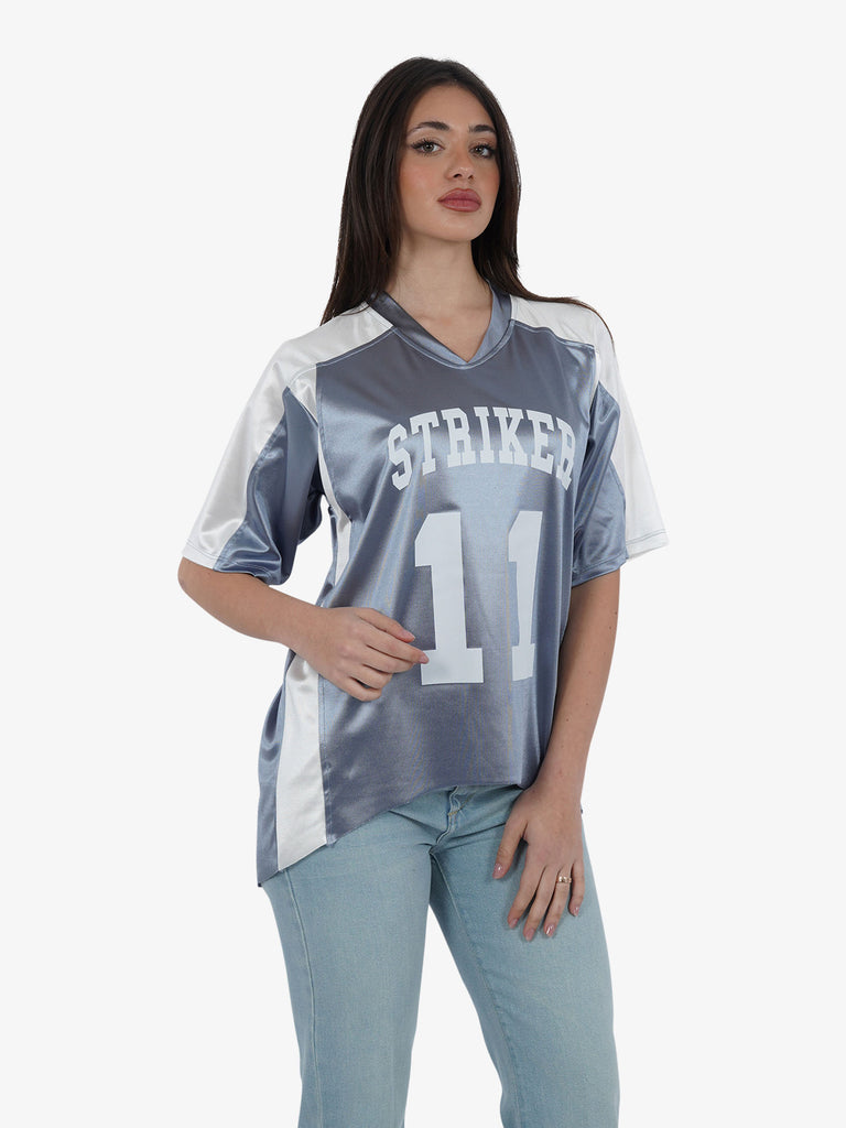 DIXIE T-shirt T262J062 donna cotone grigio