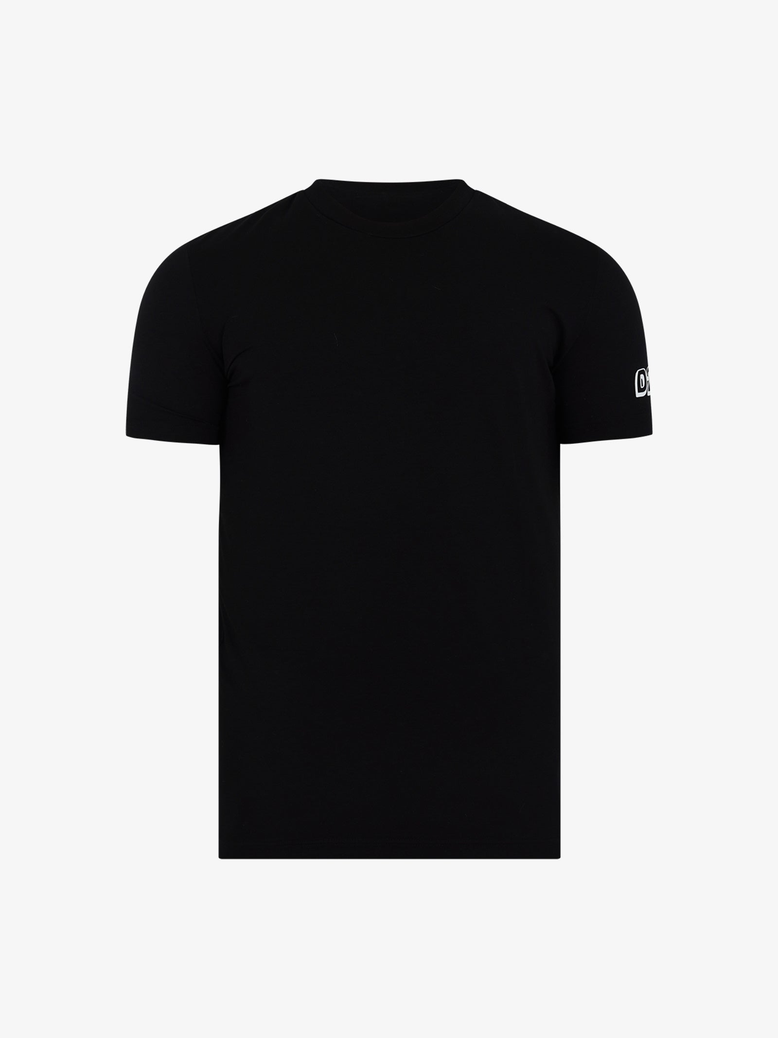 DSQUARED2 T-shirt ROUND NECK T-SHIRT D9M205070 uomo cotone nero