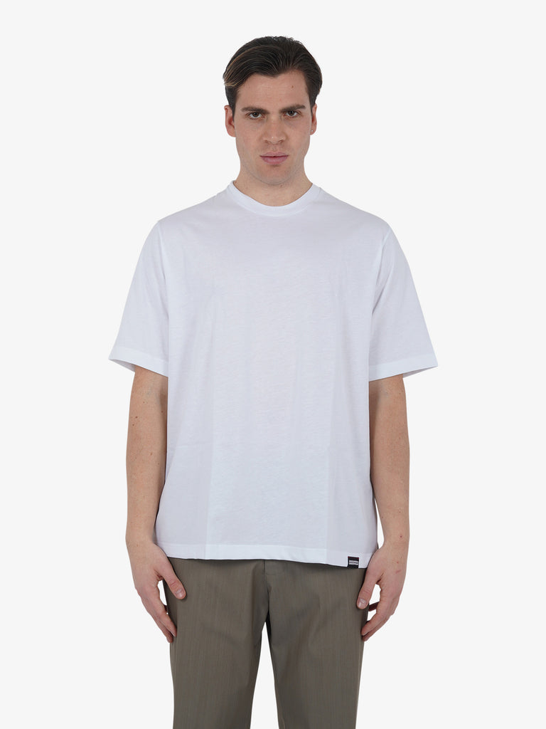DSQUARED2 T-shirt ROUND NECK T-SHIRT D9M3Z5090 uomo cotone bianco