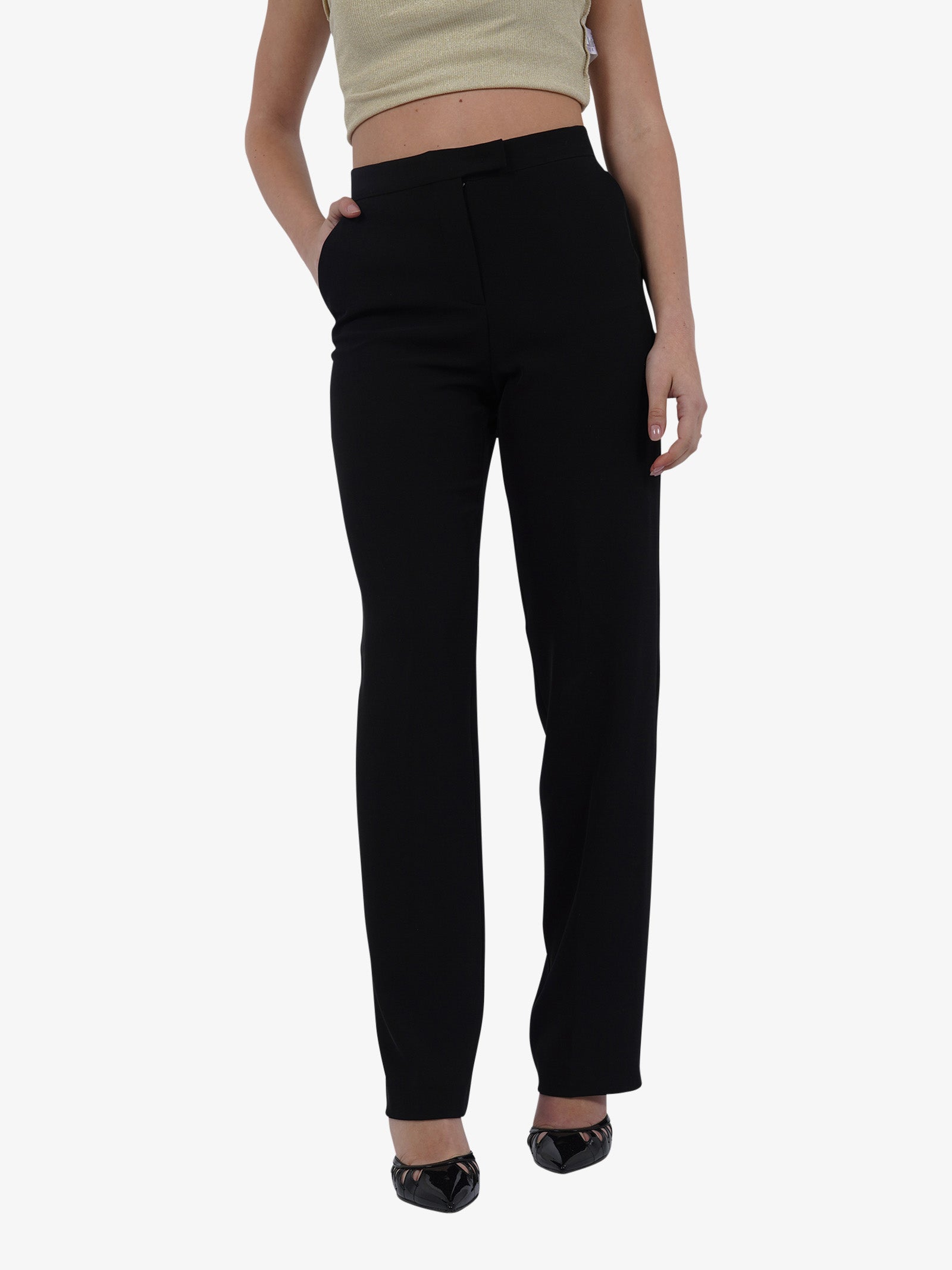 JIJIL Pantalone PA1280 donna nero