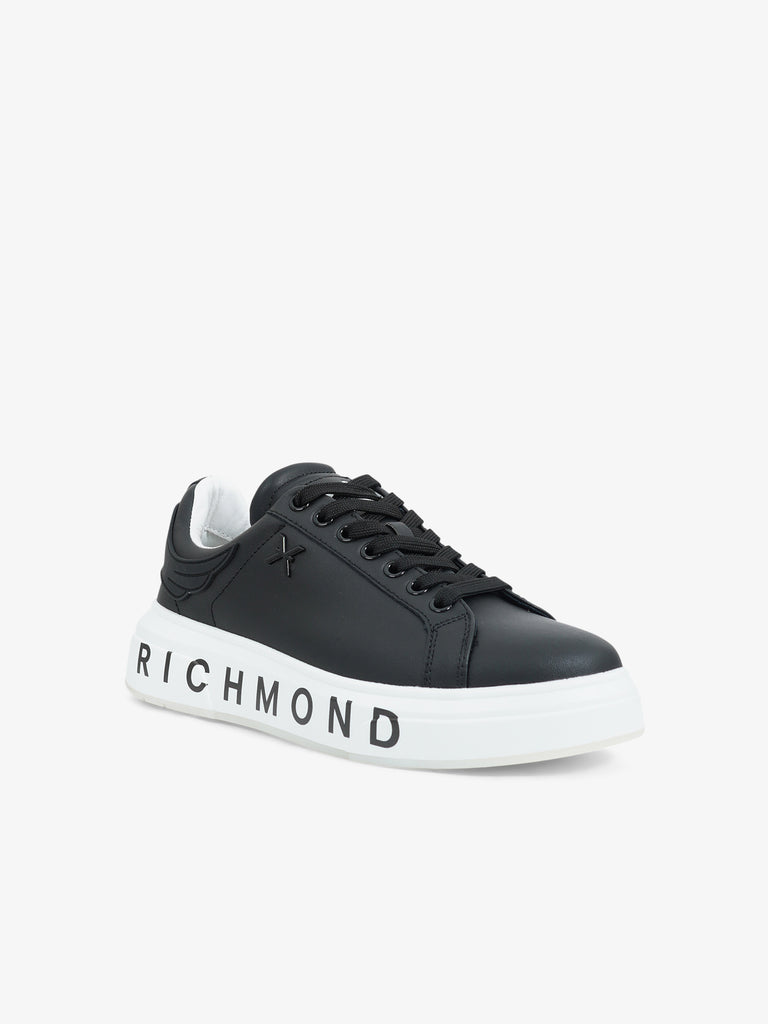 JOHN RICHMOND Sneakers 22204/CP uomo in pelle nero
