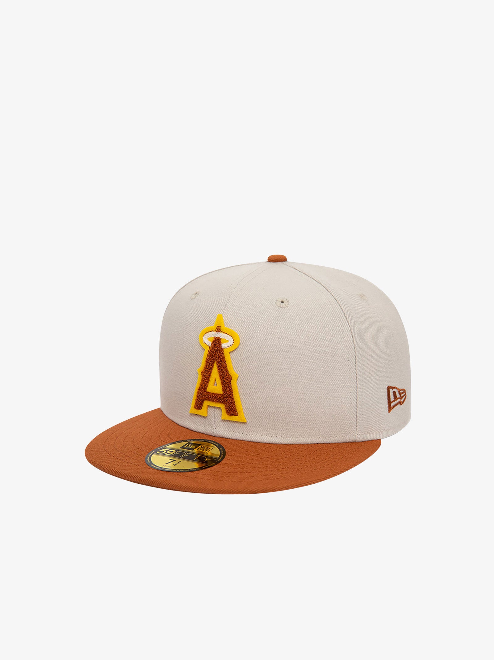 NEW ERA Cappello 59FIFTY LA Angels Boucle 60435104 beige