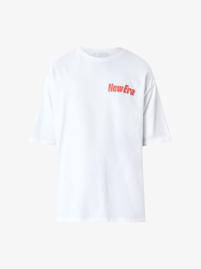 NEW ERA T-shirt Oversize New Era Character Graphic 60435370 uomo cotone bianco