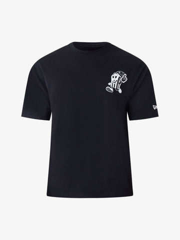NEW ERA T-shirt Oversize Chicago White Sox MLB Food Graphic 60435535 uomo cotone nero