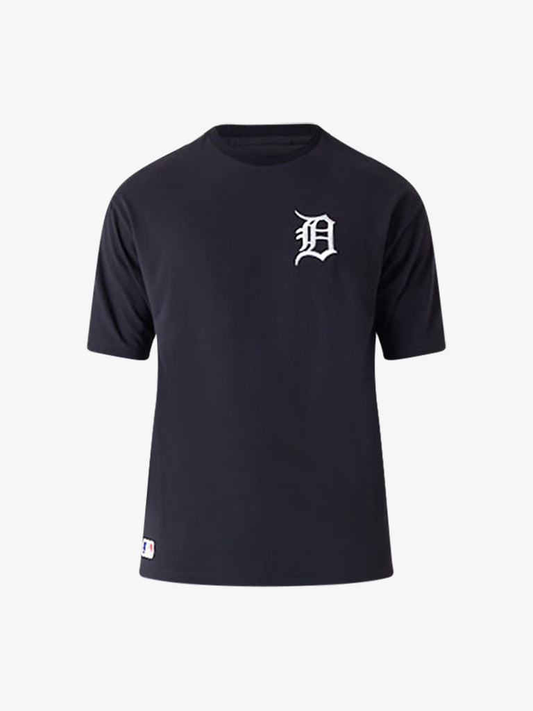 NEW ERA T-shirt Oversize Detroit Tigers League Essential 60493970 uomo cotone nero