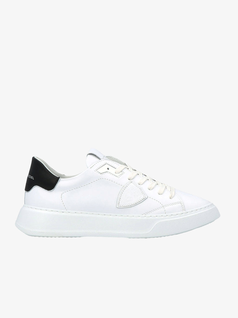 PHILIPPE MODEL Sneakers Temple Veau uomo bianca