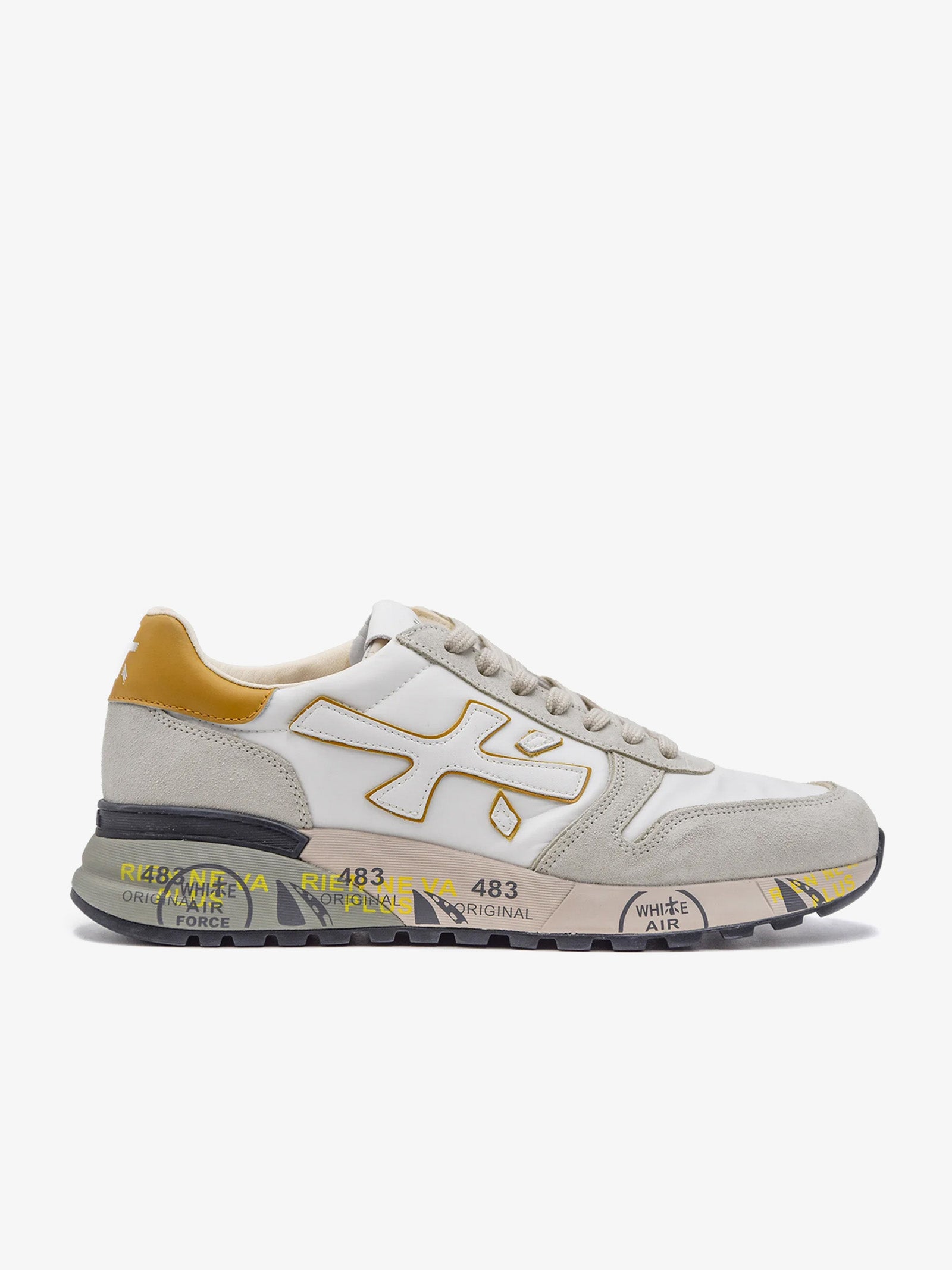 PREMIATA Sneakers MICK 6613 uomo pelle bianco