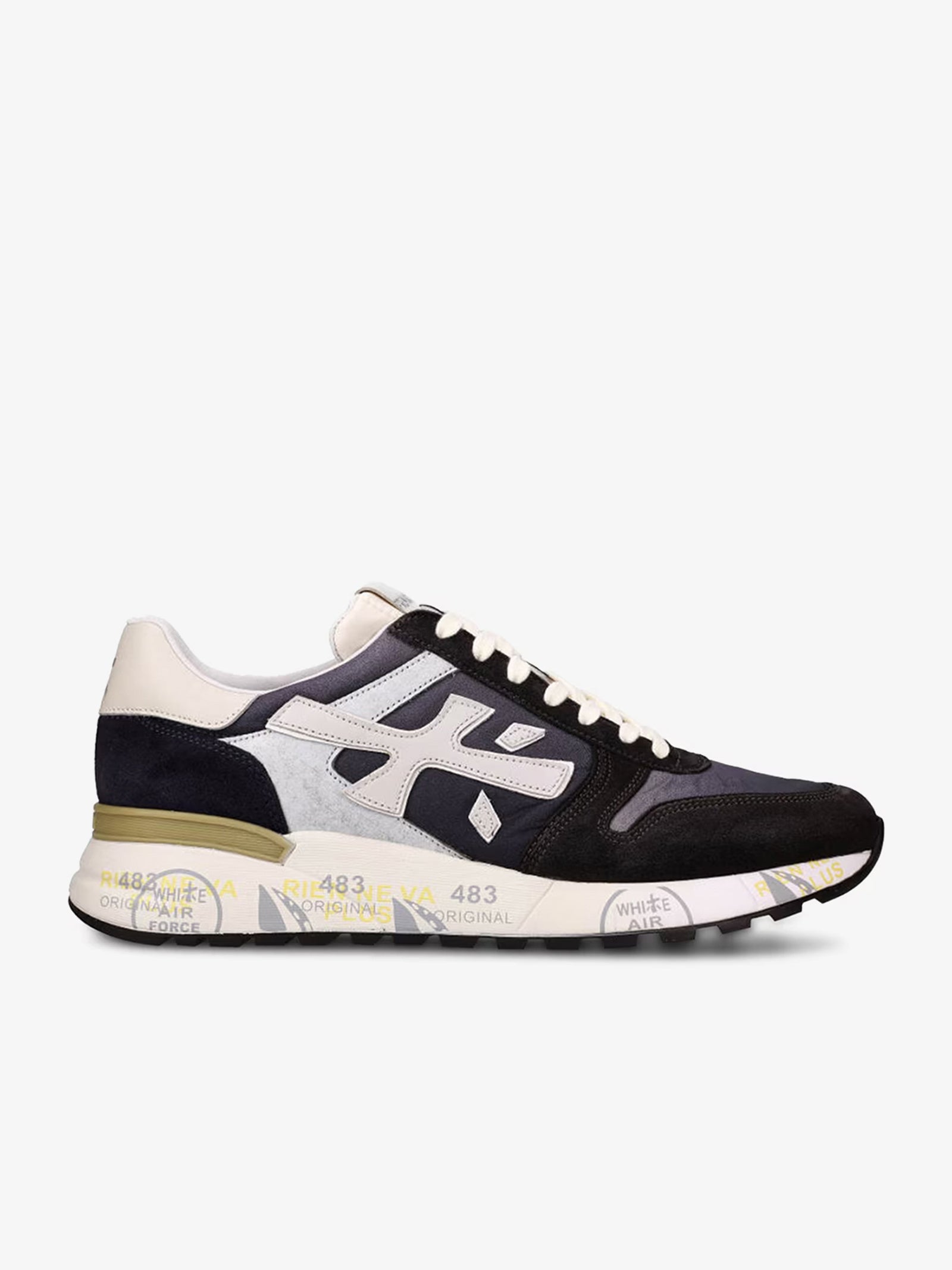 PREMIATA Sneakers MICK 6618 uomo pelle blu online Abbigliamento