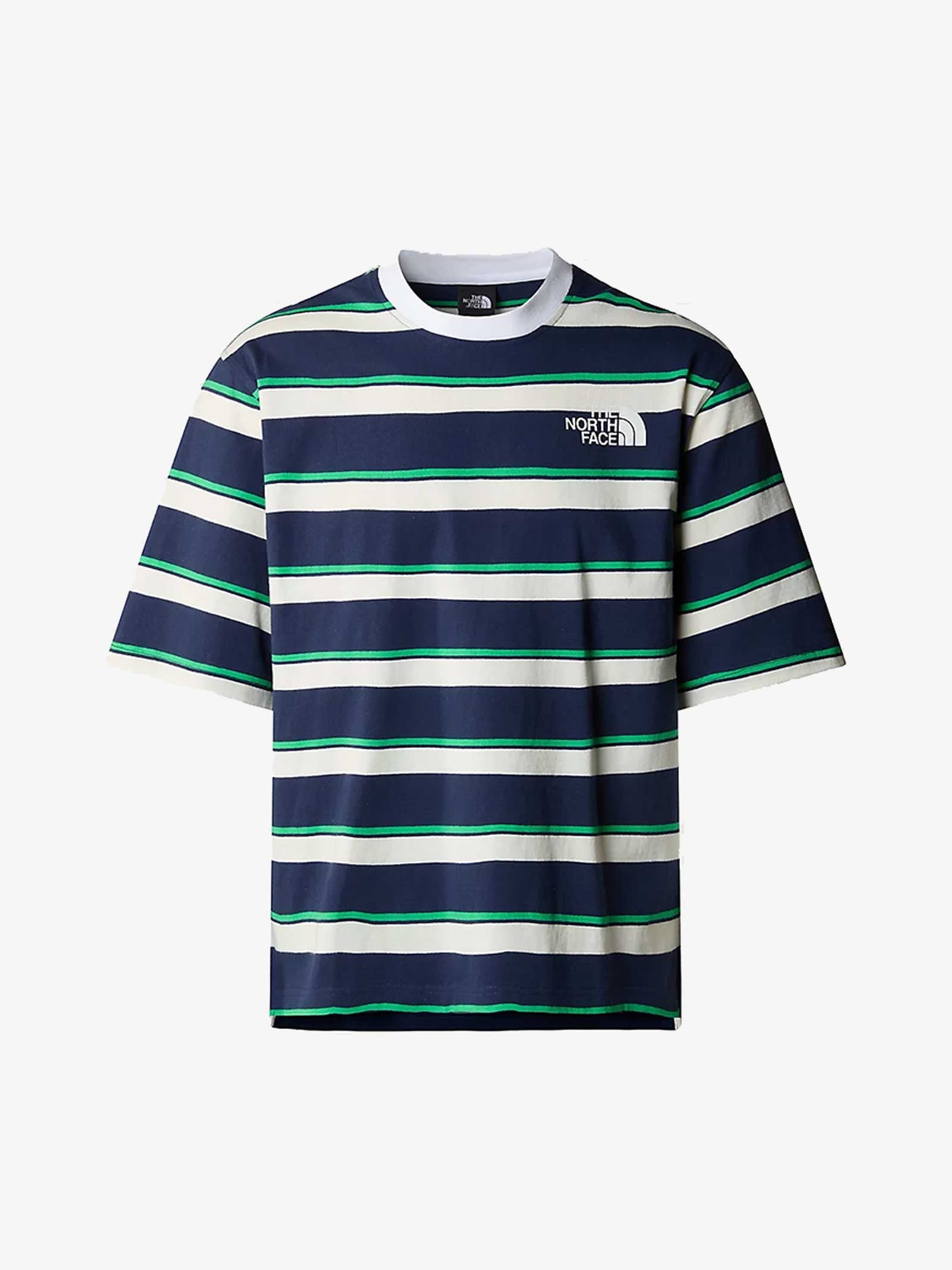 THE NORTH FACE T-shirt Easy TNF 7ZZ2 uomo cotone verde