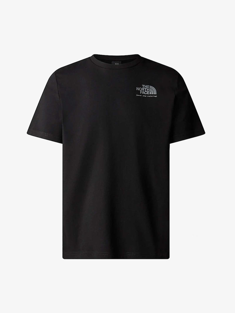 THE NORTH FACE T-shirt S/S Graphic 87EW uomo cotone nero