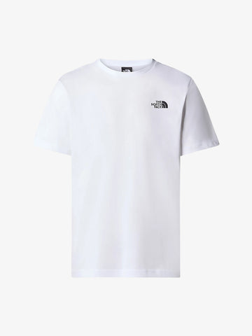 THE NORTH FACE T-Shirt Redbox 87NP uomo in cotone bianco