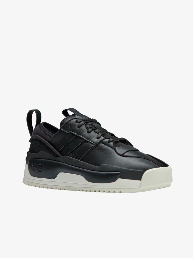 Y-3 Sneakers Rivalry ID5431 uomo in pelle nero/bianco