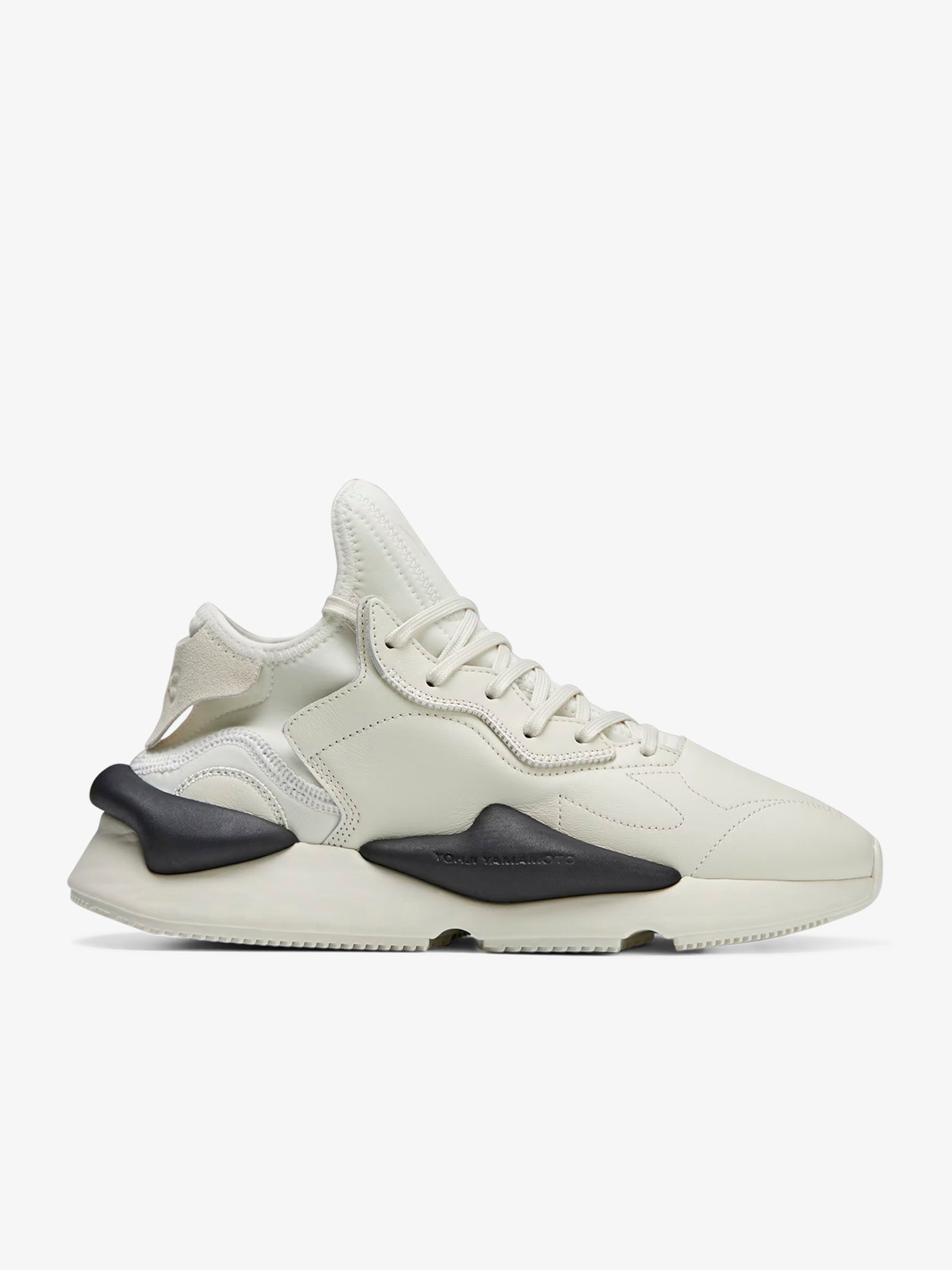 Y-3 Sneakers Kaiwa IG4057 uomo in pelle crema