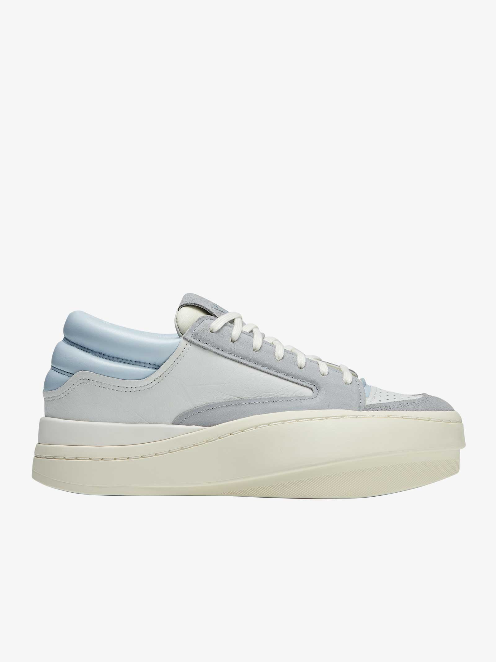 Y-3 Sneakers Centennial Low IG4080 uomo in pelle bianco