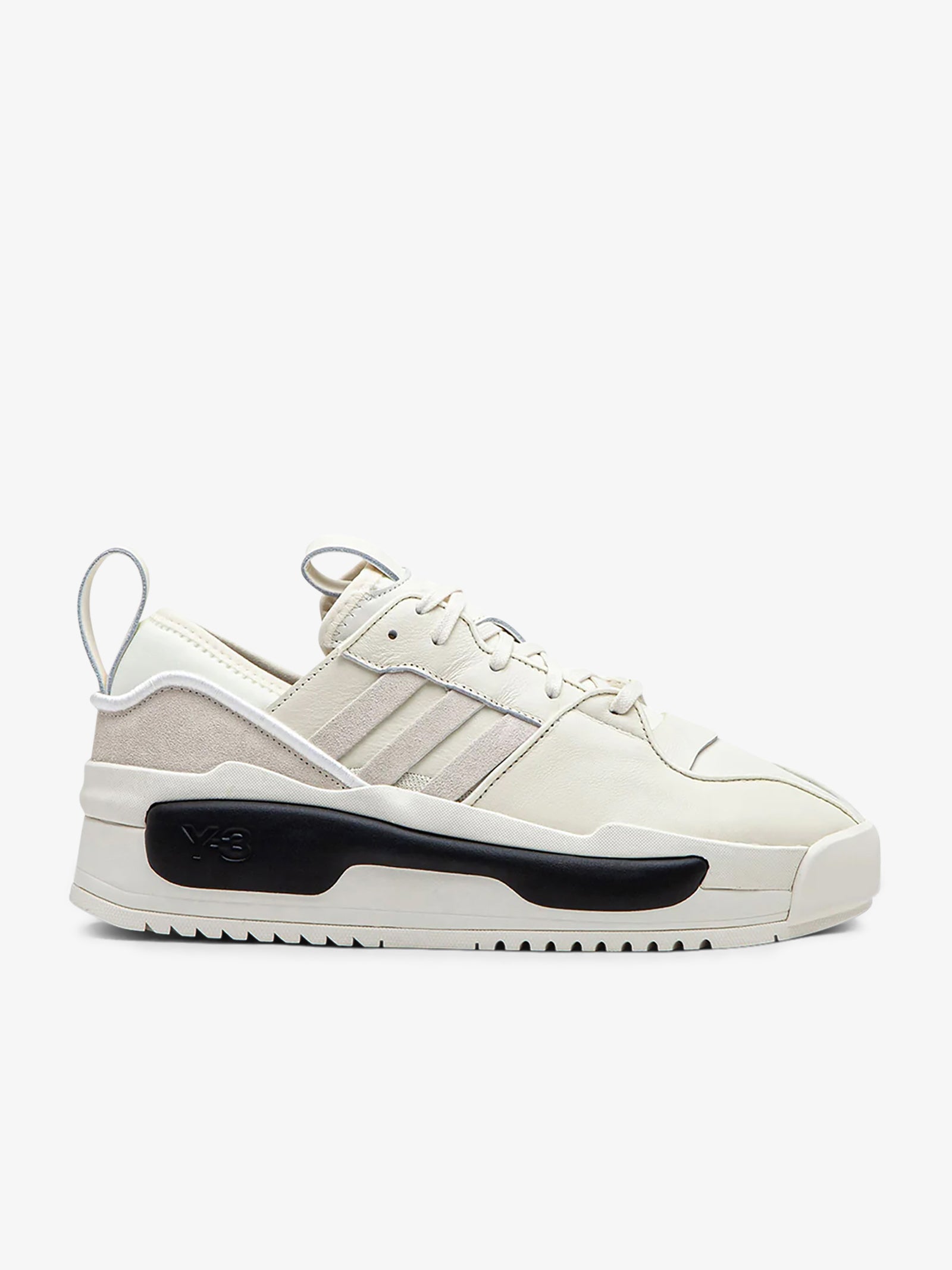 Y-3 Sneakers Rivalry IG4091 uomo in pelle crema