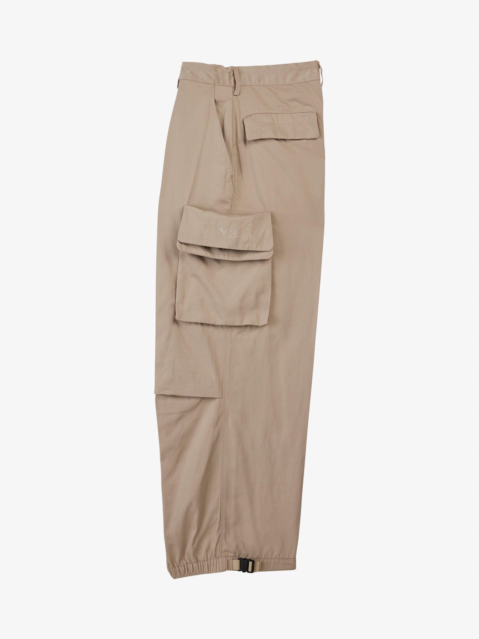 Y-3 Pantalone Twill cargo IV7765 donna beige