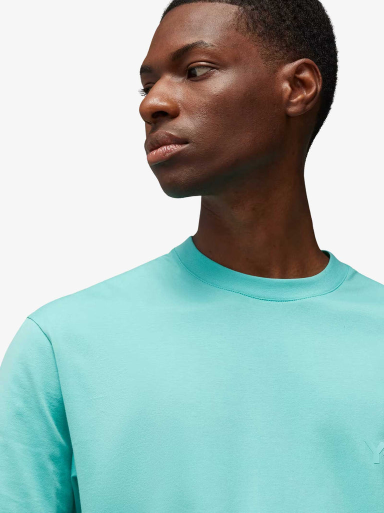 Y-3 T-shirt Relaxed IV8220 cotone verde