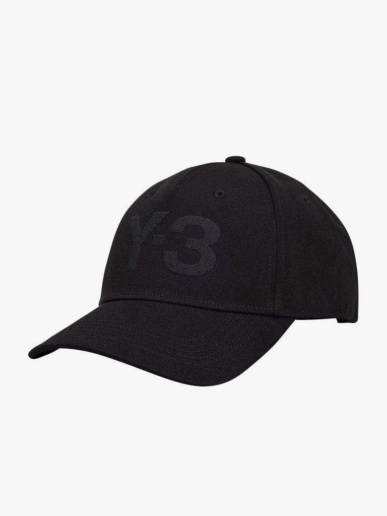 Y-3 Cappello con logo IY0104 nero/nero