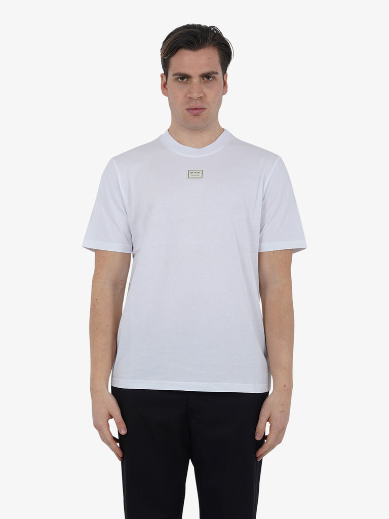 YES LONDON T-shirt XM4116 uomo cotone bianco