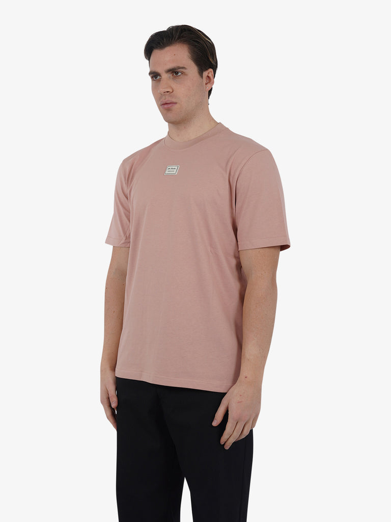 YES LONDON T-shirt XM4116 uomo cotone rosa