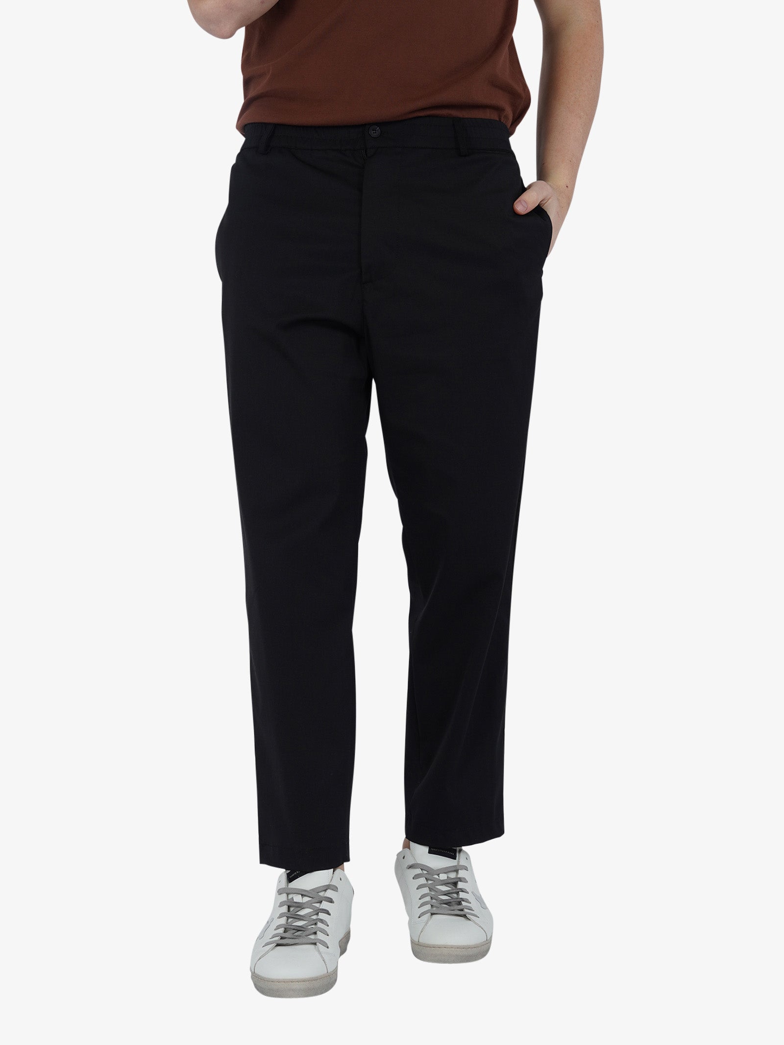 YES LONDON Pantalone XP3233 uomo nero